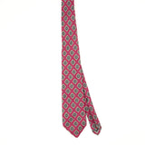 Front Front of Vintage 1990's Robert Talbott Geometric Patterned Tie