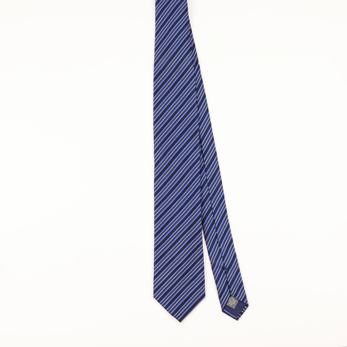 Front of Vintage Striped Patterned Tie