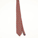 Front Front of Vintage 1990's Lands' End Geometric Patterned Tie