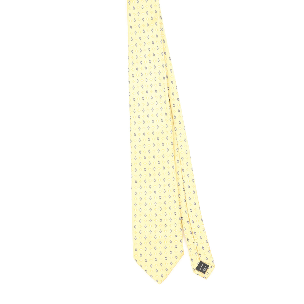 Front of Vintage Jos. A. Bank Geometric Patterned Tie