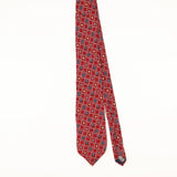 Front of Vintage 1990's Geometric Patterned Tie