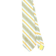 Front Front Detail of Vintage 1980's Striped Patterned Tie