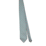 Front Front of Vintage 1990's Claybrooke Geometric Patterned Tie
