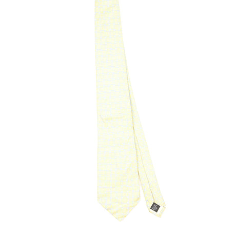 Front Front of Vintage Hawes & Curtis Geometric Patterned Tie