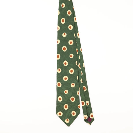 Front of Vintage Geometric Patterned Tie