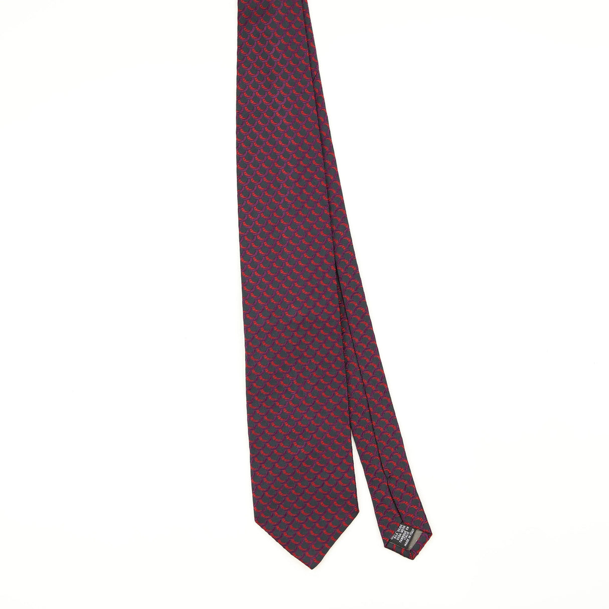 Front Front of Vintage 1990's Gianfranco Ferré Geometric Patterned Tie