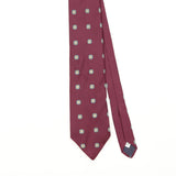 Front Detail of Vintage 1990's Gant Geometric Patterned Tie