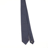 Front of Vintage Dunhill Geometric Patterned Tie