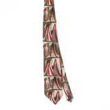Front Front of Vintage 1990's Jerry Garcia Wetlands I Abstract Patterned Tie