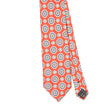 Front Front Detail of Vintage 1990's Jos. A. Bank Geometric Patterned Tie