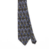 Front Front Detail of Vintage Van Heusen Geometric Patterned Tie
