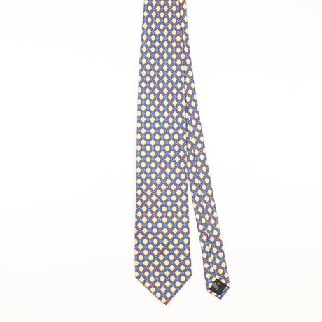 Front of Vintage 1990's Geometric Patterned Tie