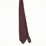 Front Front of Vintage 1990's Abercrombie & Fitch Geometric Patterned Tie