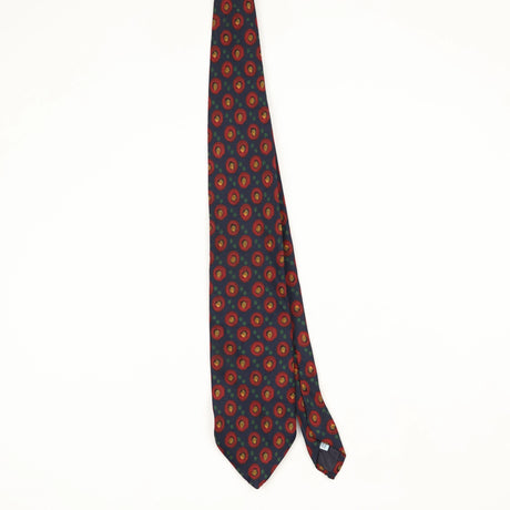 Front Front of Vintage 1990's Abercrombie & Fitch Geometric Patterned Tie