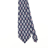 Front Detail of Vintage 1990's Geometric Patterned Tie