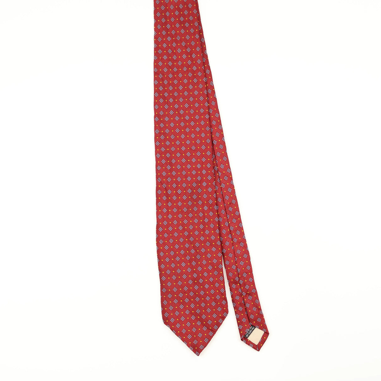 Front of Vintage 1990's Geometric Patterned Tie