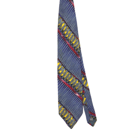 Front Front of Vintage 1990's Abstract Patterned Tie
