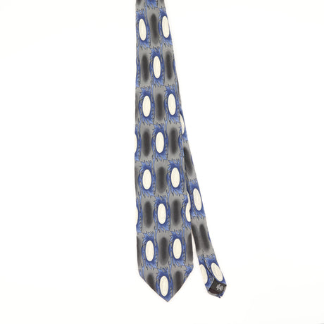 Front of Vintage 1990's Grateful Dead Geometric Patterned Tie