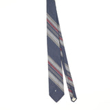 Front Front of Vintage 1980's Pierre Cardin Striped Patterned Tie