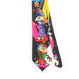 Front Detail of Vintage 1990's Looney Tunes Cartoon Patterned Tie