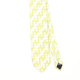 Front Front Detail of Vintage 1990's Hugo Boss Polka Dot Patterned Tie