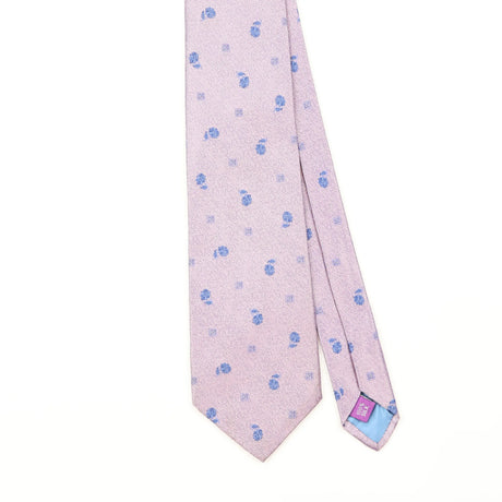 Front Front Detail of Vintage Austin Reed Floral Patterned Tie