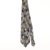 Front of Vintage J.T. Beckett Abstract Patterned Tie