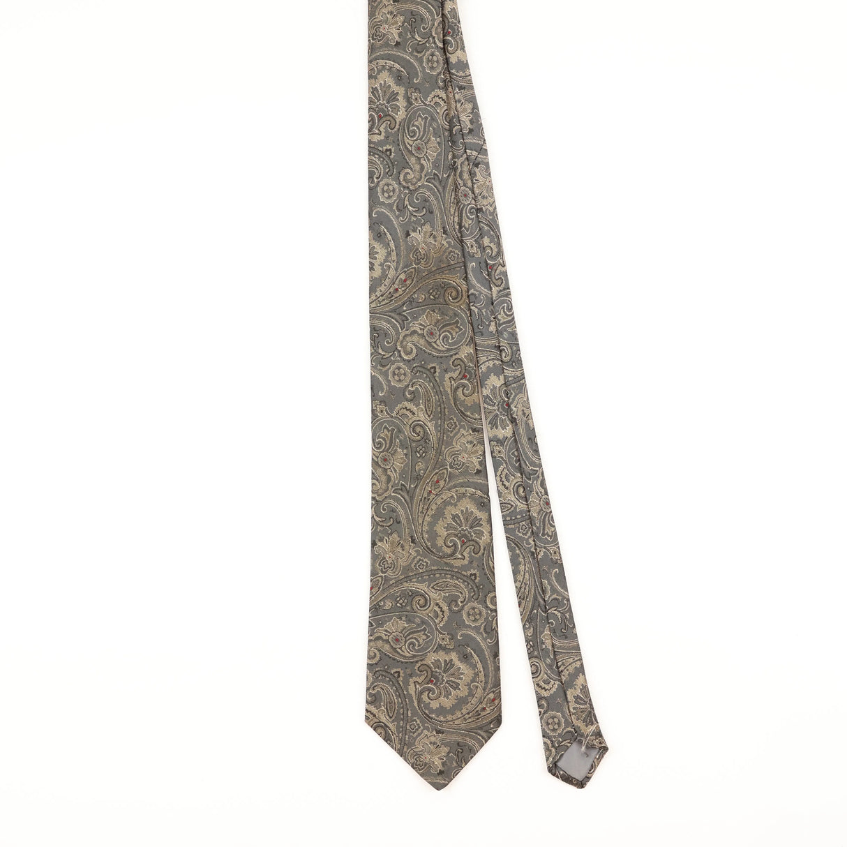 Front of Vintage 1990's Abstract Patterned Tie