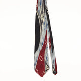 Front of Vintage 1990's Abstract Patterned Tie