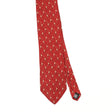 Front Front Detail of Vintage 1990's Bill Blass Geometric Patterned Tie