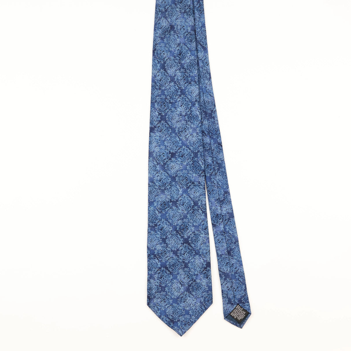 Front of Vintage 1990's Tie Rack Charleston Geometric Patterned Tie