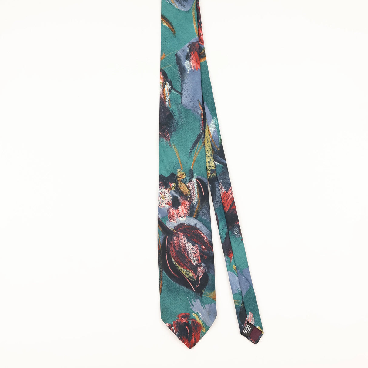Front of Vintage 1990's Abstract Patterned Tie