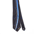 Front Front Detail of Vintage Jerry Garcia Happy Birthday Abstract Patterned Tie