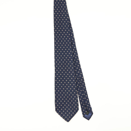 Front of Vintage 1990's Jaeger Geometric Patterned Tie