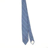 Front of Vintage 1990's Christian Dior Striped Patterned Tie