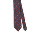 Front Front Detail of Vintage 1990's Brooks Brothers Tartan Toy Soldiers Check Patterned Tie