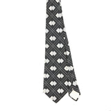 Front Front of Vintage 1980's Nina Ricci Geometric Patterned Tie