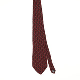 Front Front of Vintage Bill Blass Geometric Patterned Tie