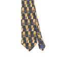 Front Detail of Vintage 1990's Geometric Patterned Tie