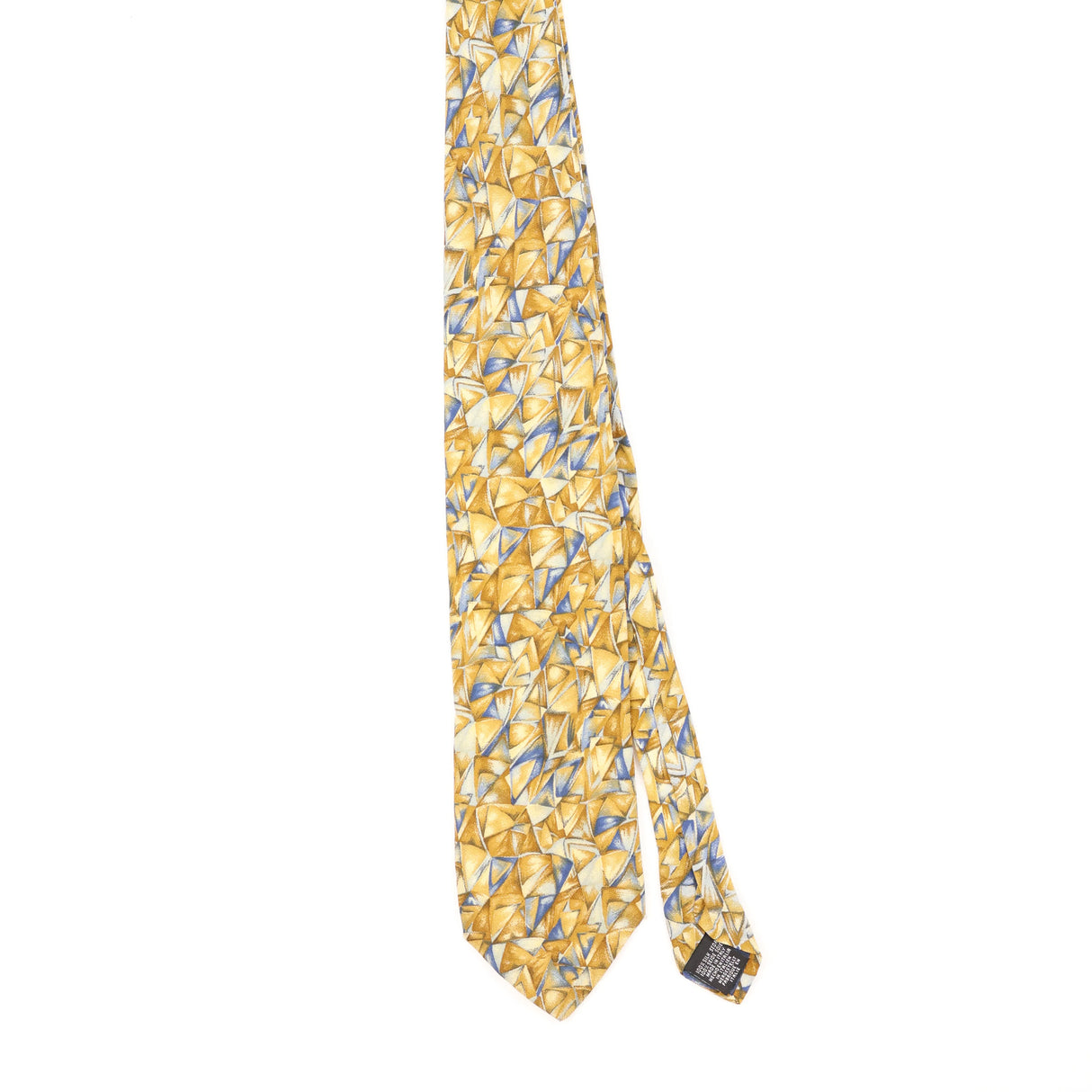 Front Front of Vintage 1990's Tie Rack Charleston Geometric Patterned Tie