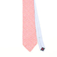 Front Detail of Vintage 1990's Tommy Hilfiger Fish Animal Print Patterned Tie