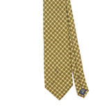 Front Front Detail of Vintage 1990's Burberry Check Patterned Tie