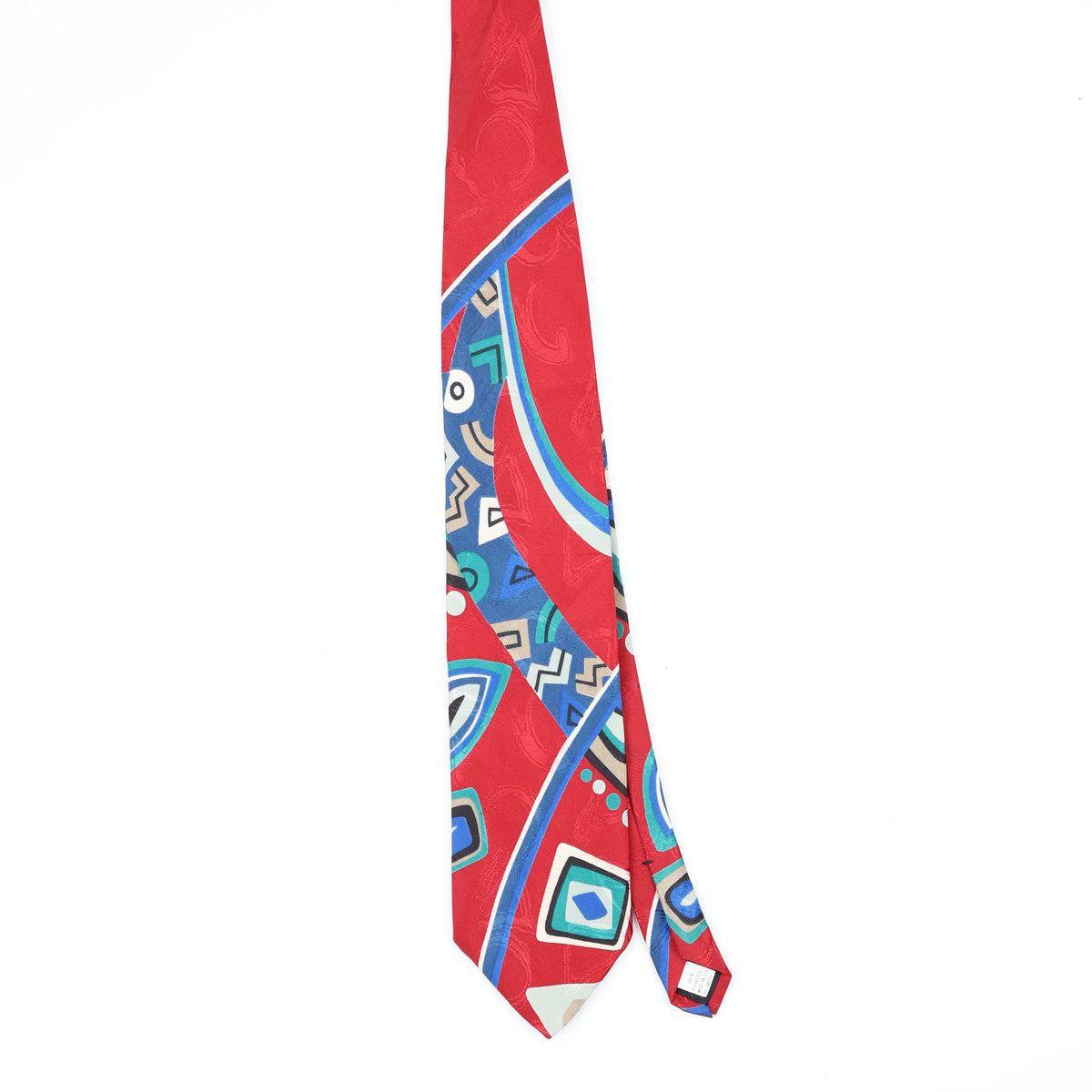 Front Front of Vintage 1990's Botany 500 Abstract Patterned Tie