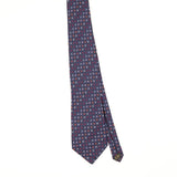 Front Front of Vintage 1990's Ermenegildo Zegna Geometric Patterned Tie