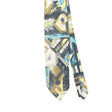 Front Front Detail of Vintage 1990's Abstract Patterned Tie