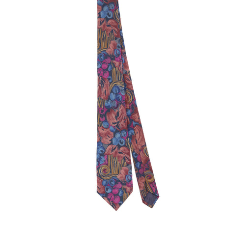Front Front of Vintage 1990's Jonelle Floral Patterned Tie