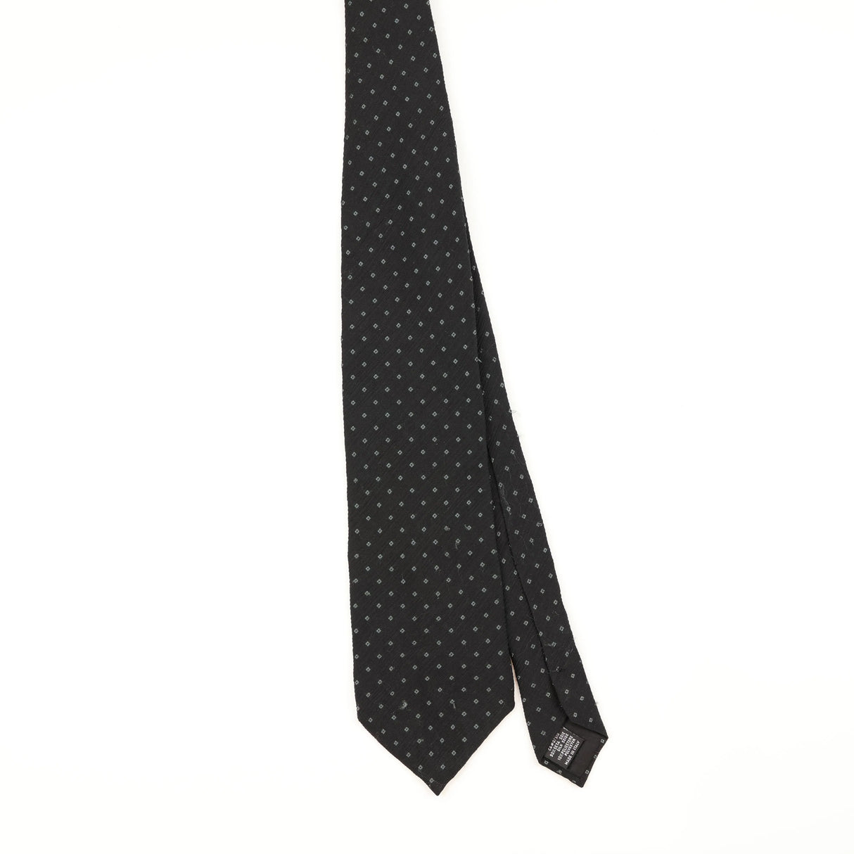 Front of Vintage Giorgio Armani Polka Dot Patterned Tie