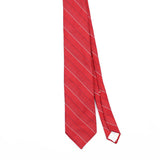 Front Front Detail of Vintage 1990's Wembley Striped Patterned Tie