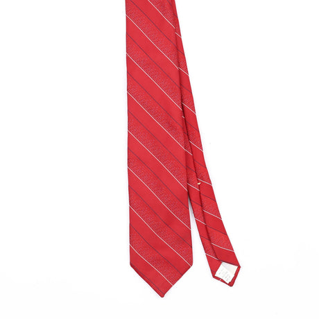 Front Front Detail of Vintage 1990's Wembley Striped Patterned Tie
