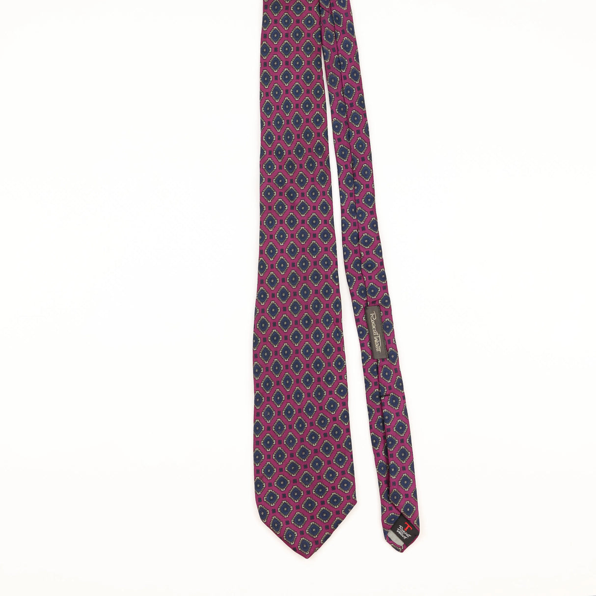 Front of Vintage Geometric Patterned Tie